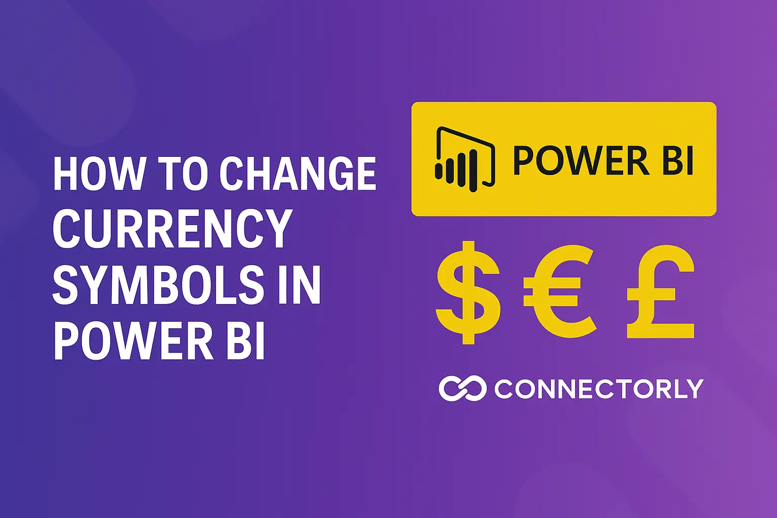 How To Change Currency Symbol In Power BI